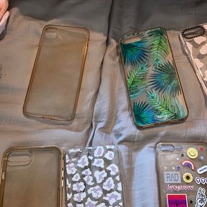 ⚡️iPhone 8 plus cases most are in great condition